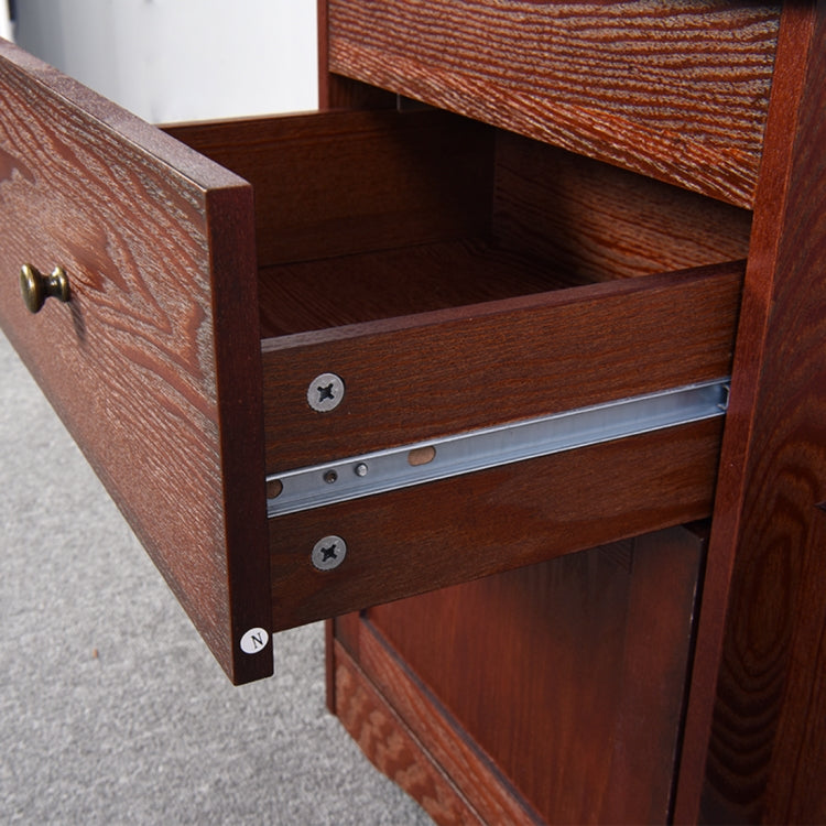 [US Warehouse] Bedroom Furniture Bedside Storage Cabinet Multifunctional Drawer Cabinet, Size: 61x45.5x46cm