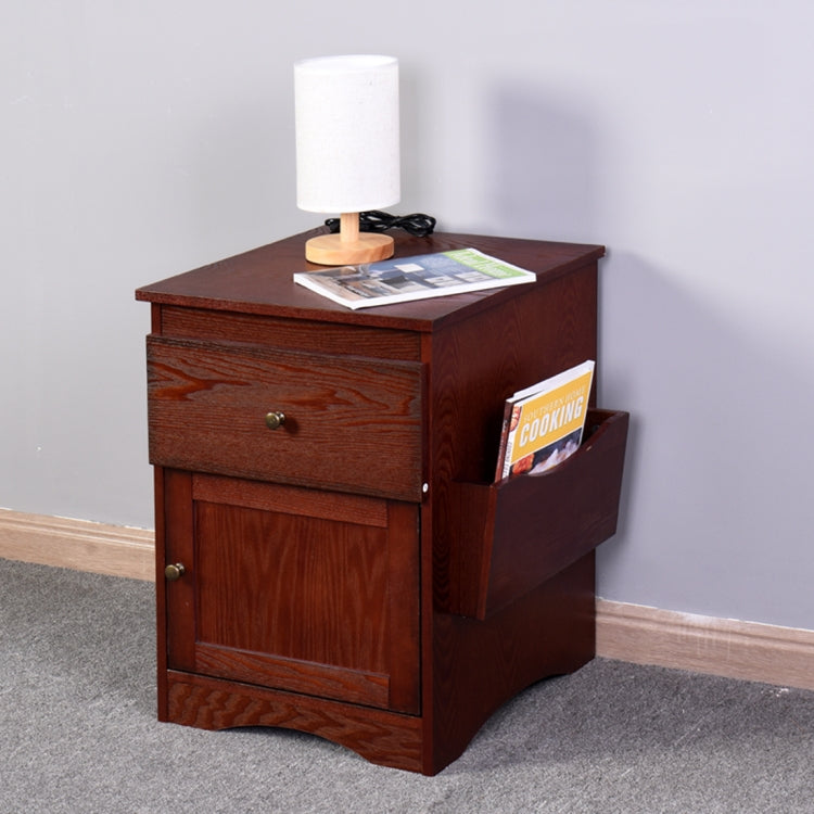[US Warehouse] Bedroom Furniture Bedside Storage Cabinet Multifunctional Drawer Cabinet, Size: 61x45.5x46cm
