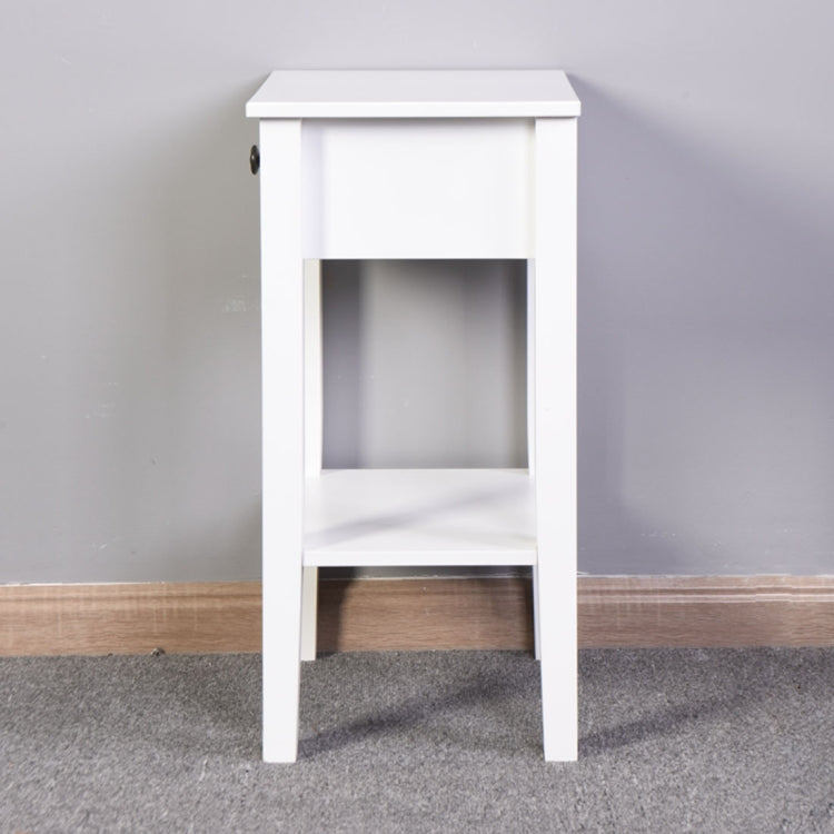 [US Warehouse] Bathroom Floor-standing Storage Table with a Drawer, Size: 41.4x32x65cm