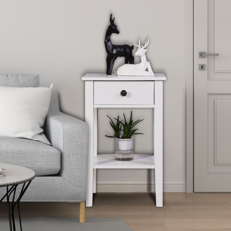 [US Warehouse] Bathroom Floor-standing Storage Table with a Drawer, Size: 41.4x32x65cm