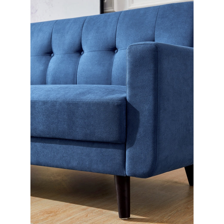 [US Warehouse] Mid-Century Modern Fabric Sofa, Size: 200 x 76 x 84cm