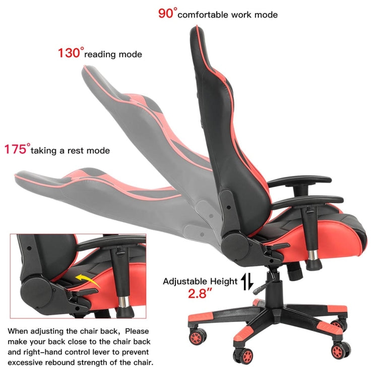[US Warehouse] Adjustable Backrest Office Gamimg Chairs