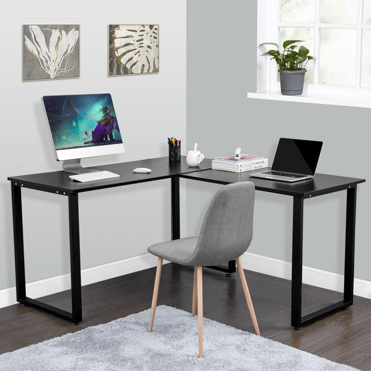 [US Warehouse] Fashion Simple L-shape Computer Desk