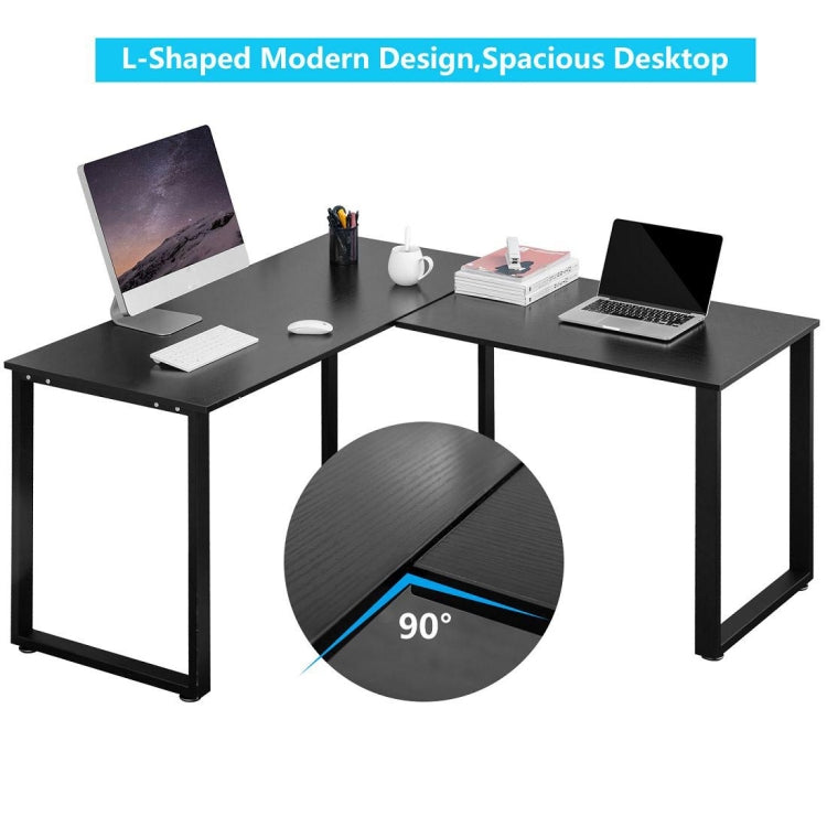 [US Warehouse] Fashion Simple L-shape Computer Desk