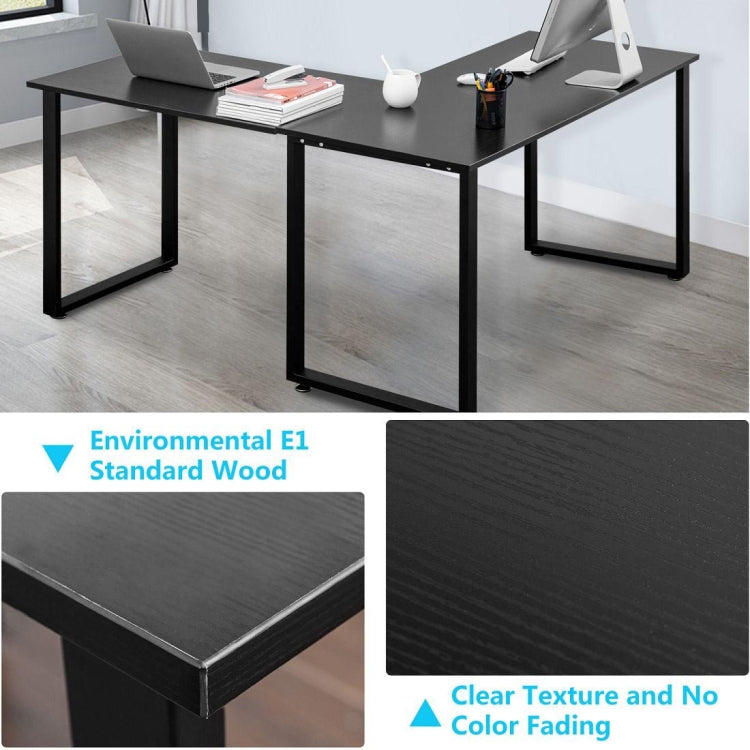 [US Warehouse] Fashion Simple L-shape Computer Desk