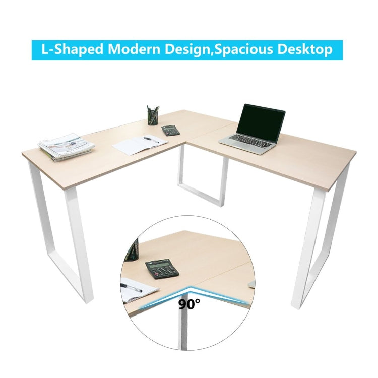 [US Warehouse] Fashion Simple L-shape Computer Desk