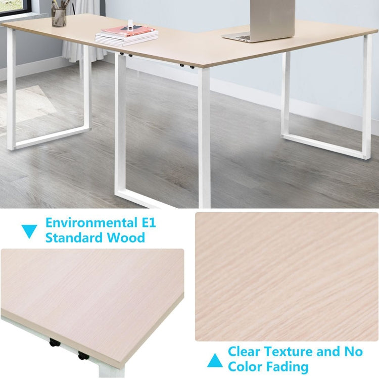 [US Warehouse] Fashion Simple L-shape Computer Desk