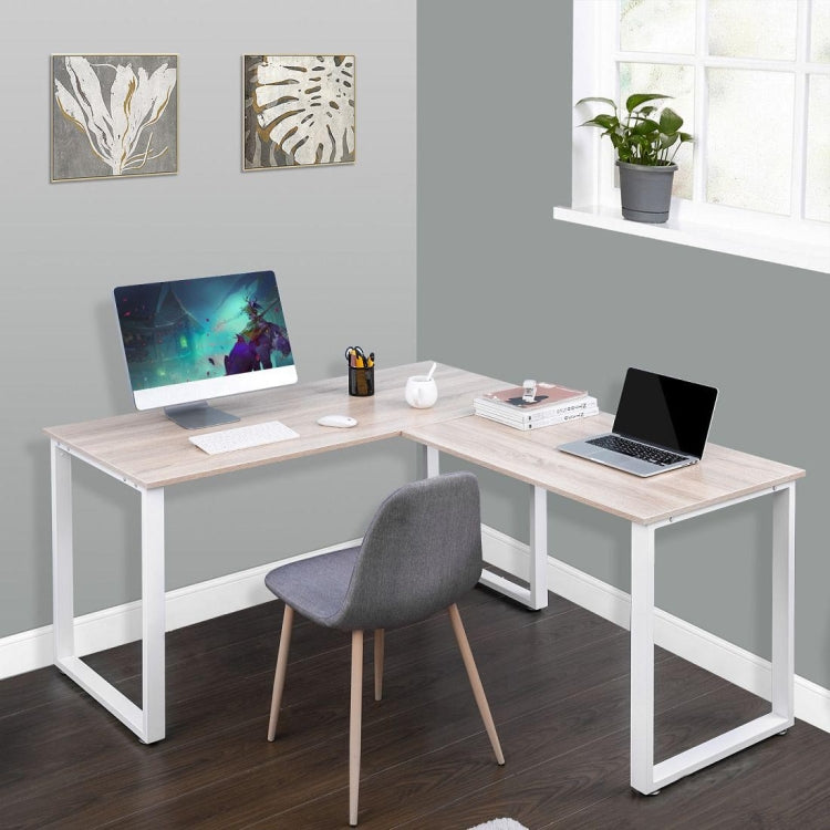 [US Warehouse] Fashion Simple L-shape Computer Desk