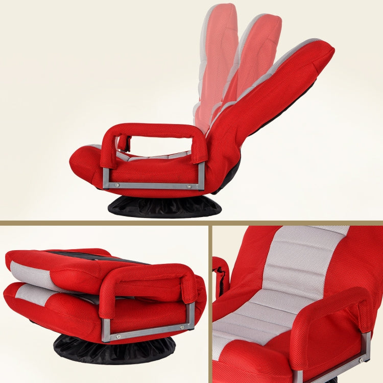 [US Warehouse] Adjustable 7-Position Floor Chairs Folding Sofa Lounger