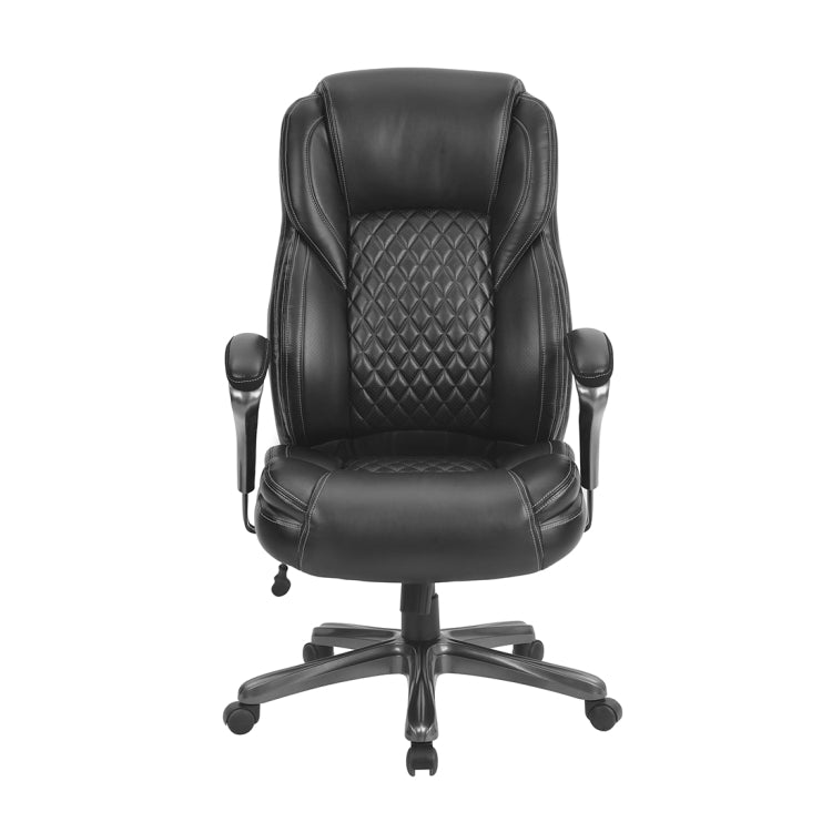 [US Warehouse] Home Office PU Leather High Back Office Chairs Ergonomic Computer Chairs