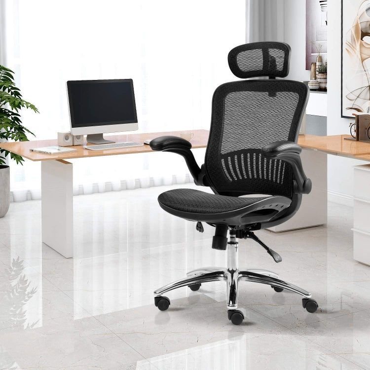 [US Warehouse] Ergonomic Mesh Adjustable Home Desk Office Chairs