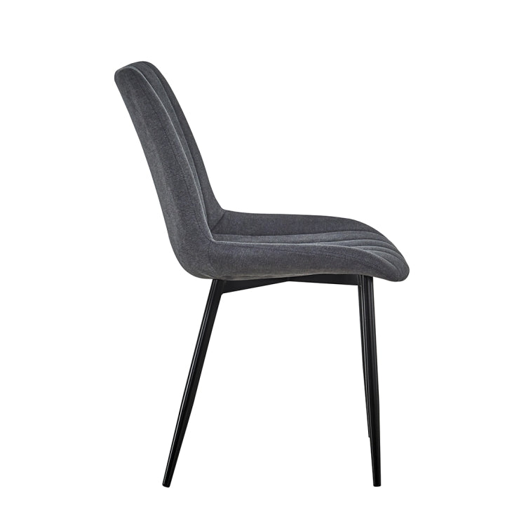 [US Warehouse] 4 PCS / Set PU + Soft Upholstery Breathable and Comfortable Dining Chairs