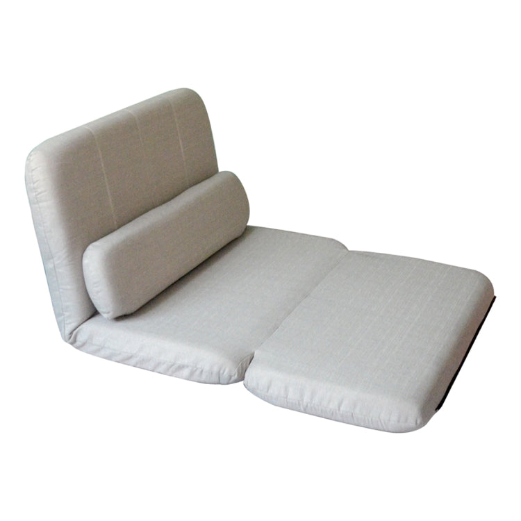 [US Warehouse] Foldable Rest Room Floor Chairs Sofa Bed Mattress Recliner (Gray)