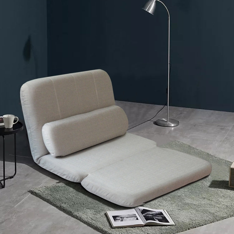 [US Warehouse] Foldable Rest Room Floor Chairs Sofa Bed Mattress Recliner (Gray)