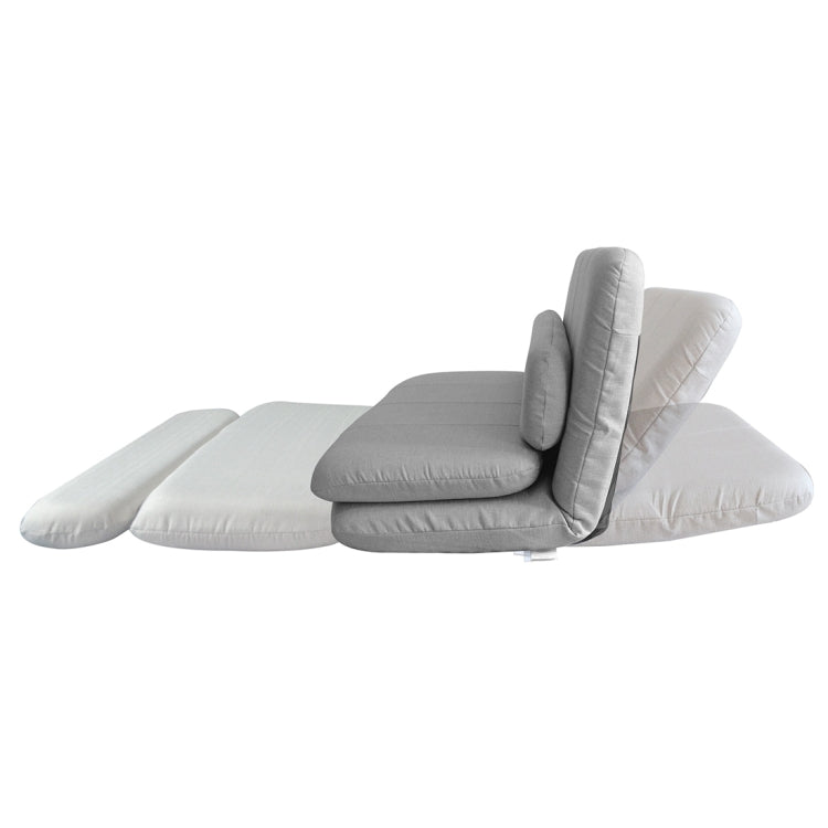 [US Warehouse] Foldable Rest Room Floor Chairs Sofa Bed Mattress Recliner (Gray)