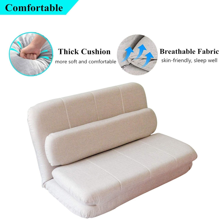 [US Warehouse] Foldable Rest Room Floor Chairs Sofa Bed Mattress Recliner (Gray)