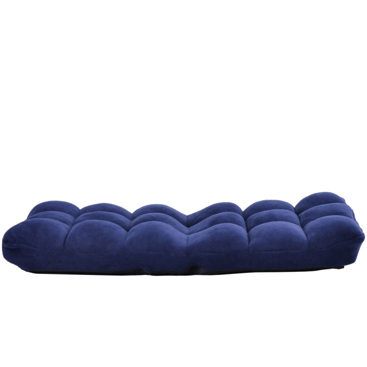 [US Warehouse] Fabric Upholstered Folding Lazy Sofa Chair Adjustable Floor Sofa Chair
