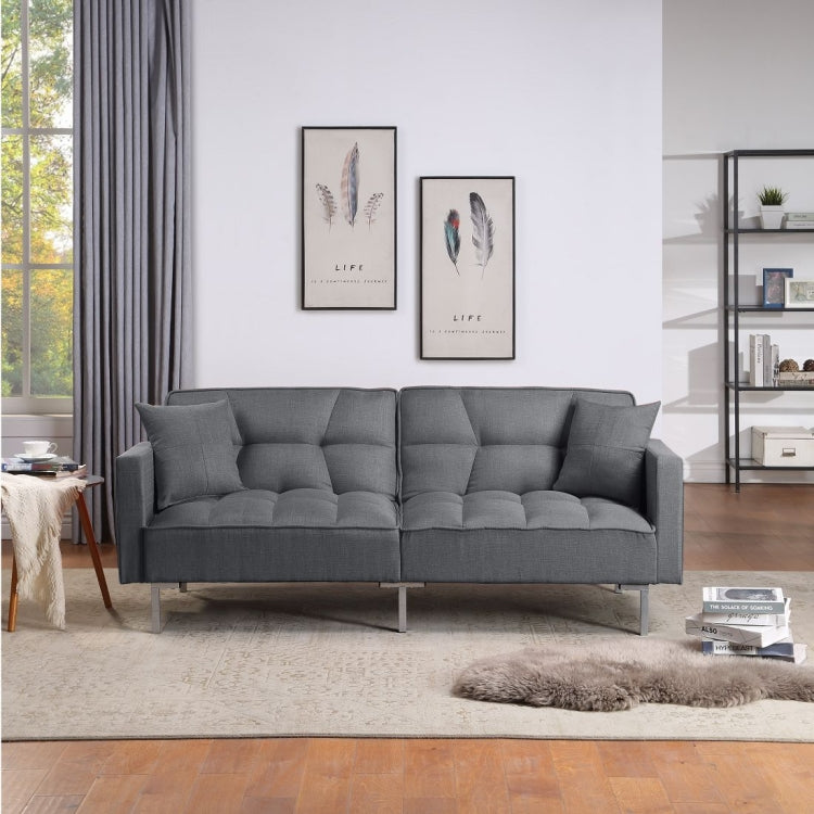 [US Warehouse] Indoor Decoration Fabric Living Room Sofa Sofa Bed