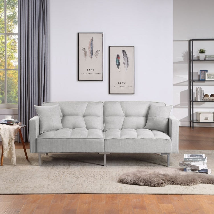 [US Warehouse] Indoor Decoration Fabric Living Room Sofa Sofa Bed