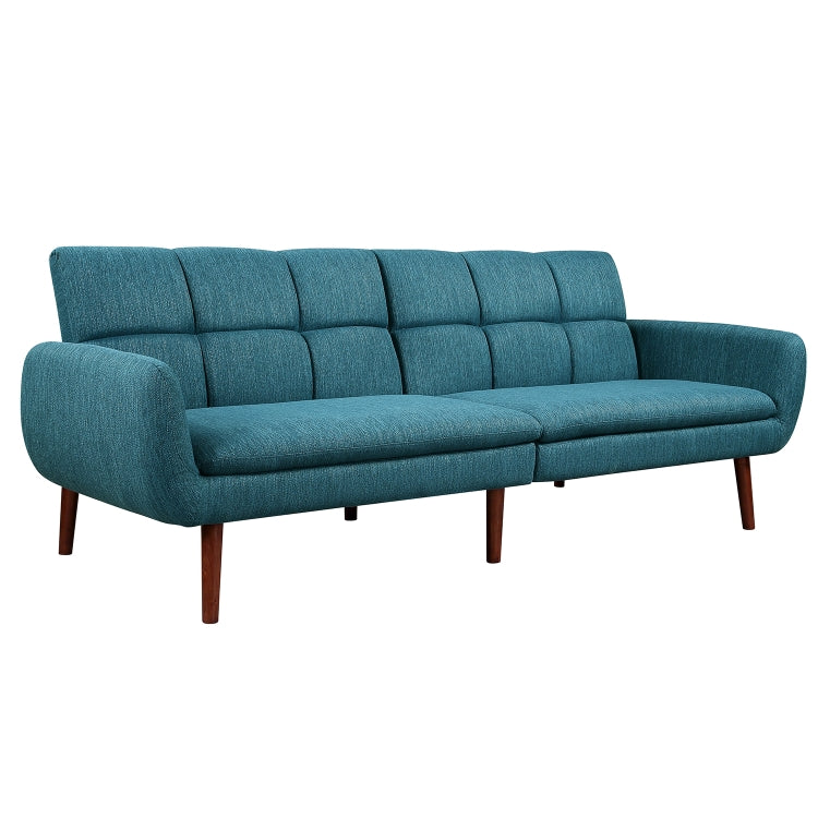 [US Warehouse] Indoor Decoration Fabric Living Room Sofa Bed (Green)