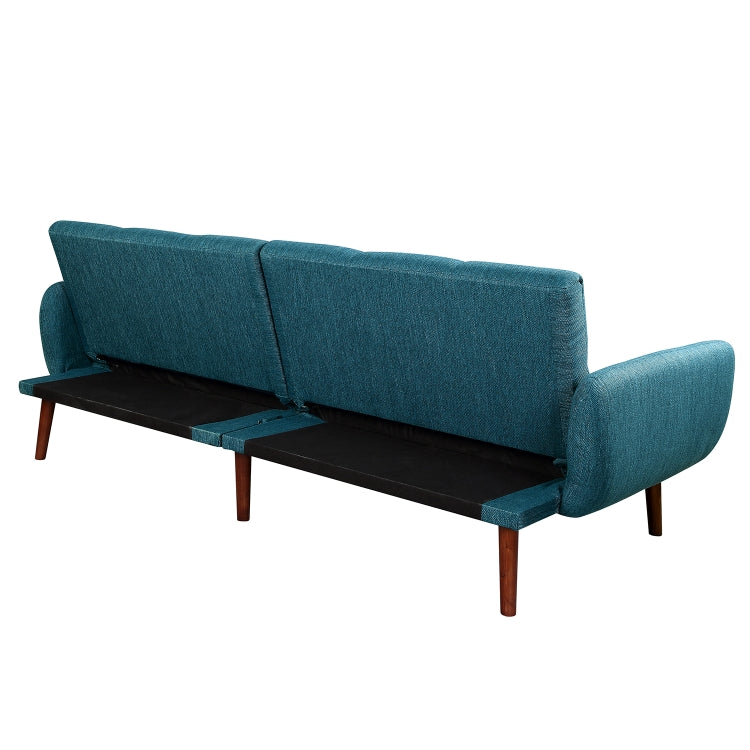 [US Warehouse] Indoor Decoration Fabric Living Room Sofa Bed (Green)