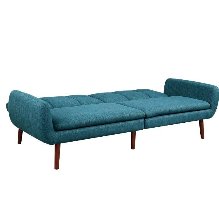 [US Warehouse] Indoor Decoration Fabric Living Room Sofa Bed (Green)