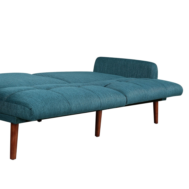[US Warehouse] Indoor Decoration Fabric Living Room Sofa Bed (Green)