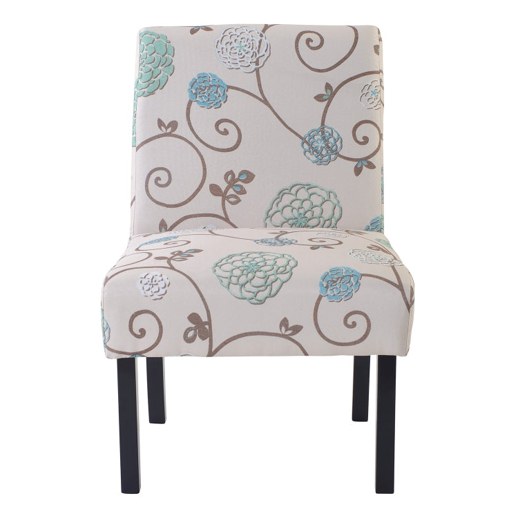 [US Warehouse] 2 PCS Upholstered Armless Accent Living Room Chairs