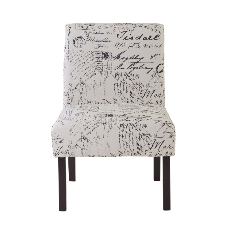 [US Warehouse] 2 PCS Upholstered Armless Accent Living Room Chairs