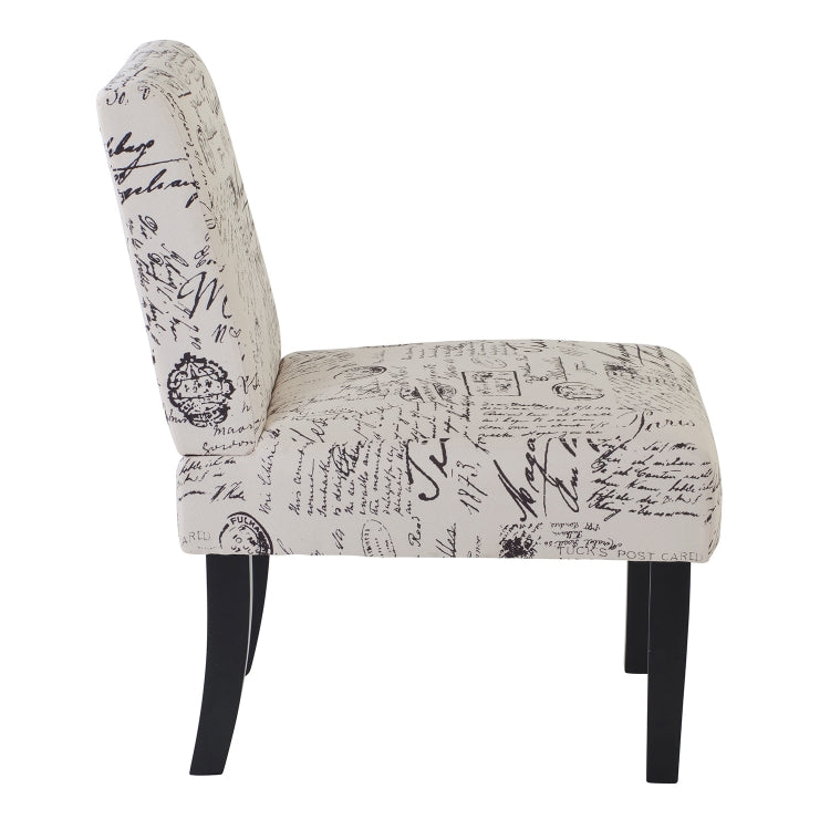 [US Warehouse] 2 PCS Upholstered Armless Accent Living Room Chairs