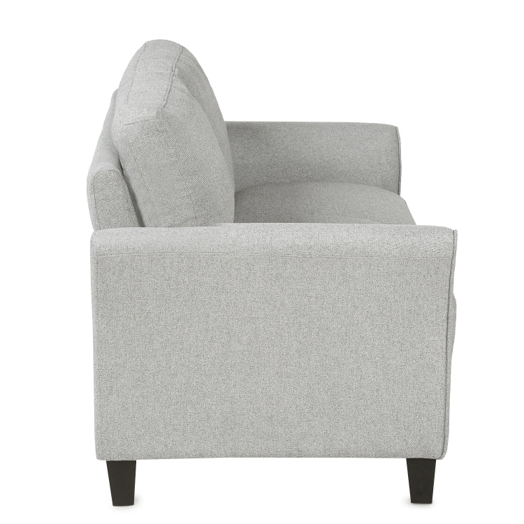 [US Warehouse] Living Room Furniture Double Seat Sofa(Light Grey)