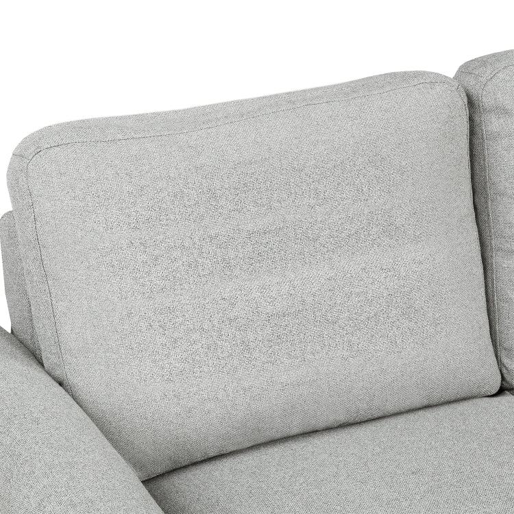 [US Warehouse] Living Room Furniture Double Seat Sofa(Light Grey)