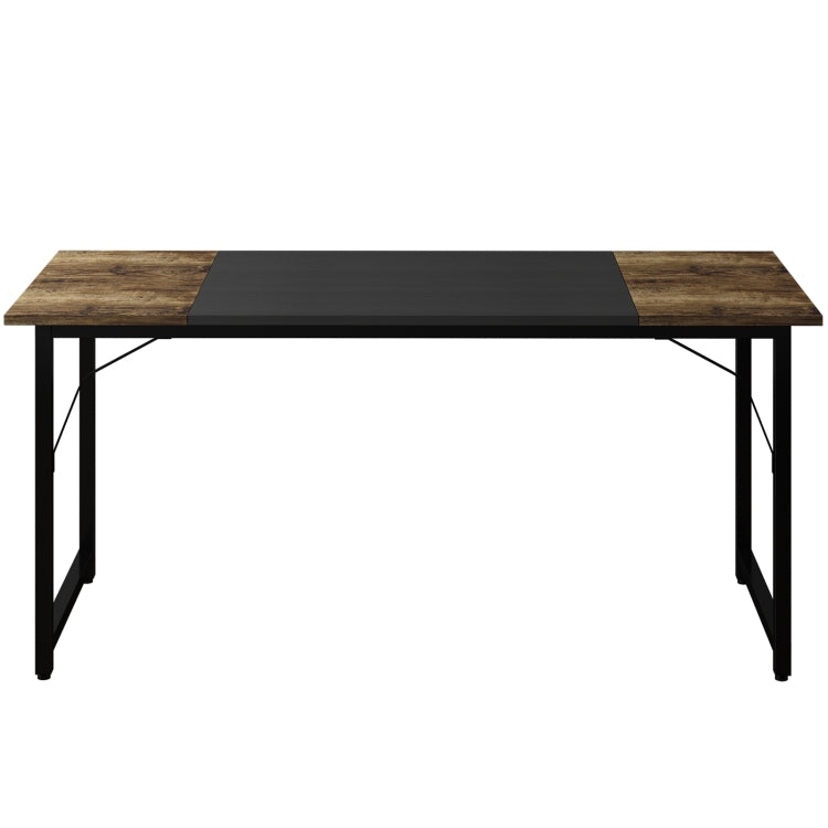 [US Warehouse] Metal Frame Wooden Computer Desk Study Desk, Size: