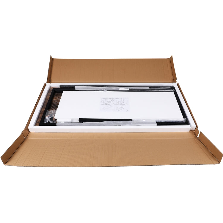 [US Warehouse] Metal Frame Wooden Computer Desk Study Desk, Size: