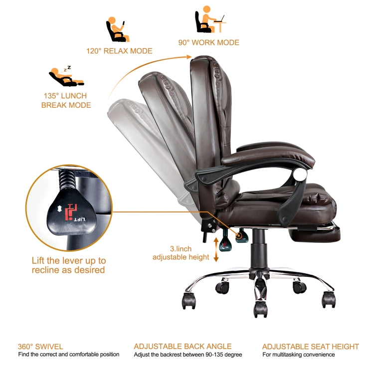 [US Warehouse] Ergonomic Executive Office Swivel Chairs