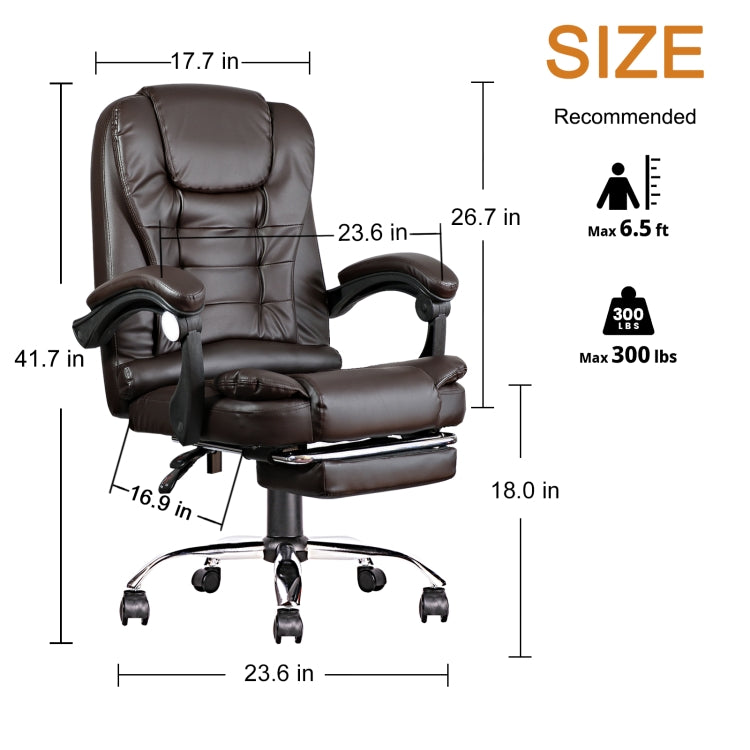 [US Warehouse] Ergonomic Executive Office Swivel Chairs