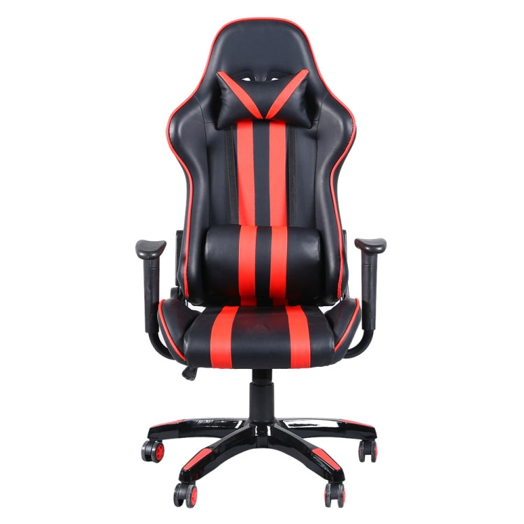 [US Warehouse] PU Leather High Back Swivel Chairs Racing Gaming Chairs, Size: 6.38x20.47x50.39-54.33 inch