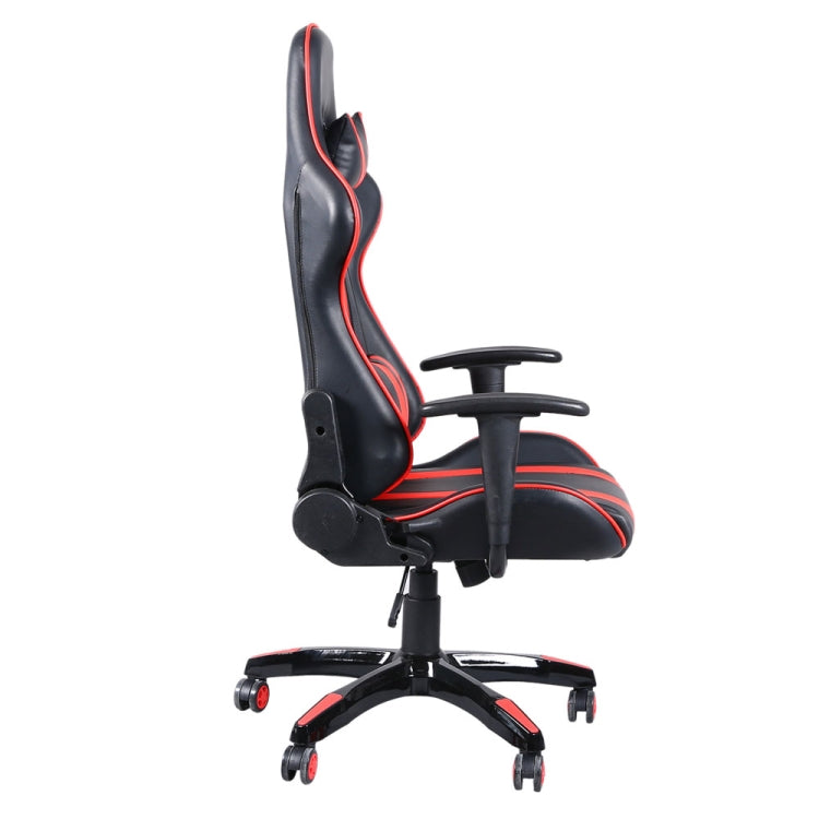 [US Warehouse] PU Leather High Back Swivel Chairs Racing Gaming Chairs, Size: 6.38x20.47x50.39-54.33 inch