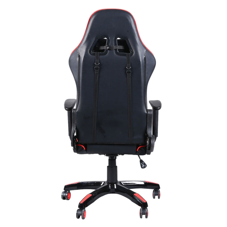 [US Warehouse] PU Leather High Back Swivel Chairs Racing Gaming Chairs, Size: 6.38x20.47x50.39-54.33 inch