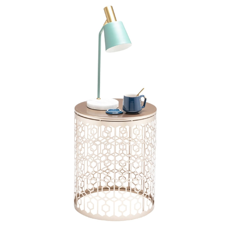 [US Warehouse] 2 PCS Hollow Cylindrical Side Tables
