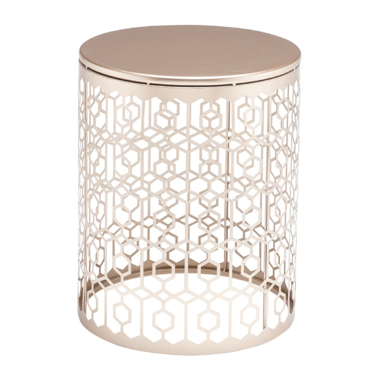 [US Warehouse] 2 PCS Hollow Cylindrical Side Tables