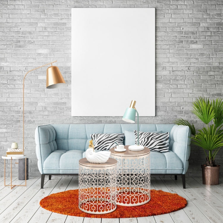 [US Warehouse] 2 PCS Hollow Cylindrical Side Tables