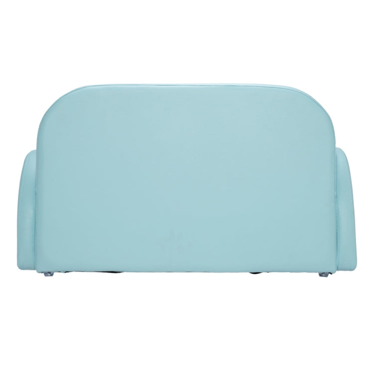 [US Warehouse] Children Double Sofa PVC Sofa with Rainbow-shaped Handrails, Size: 32.7 x 18.5 x 16.5 inch