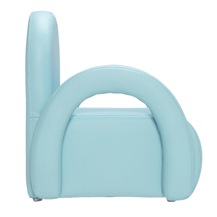 [UK Warehouse] Children Single Sofa PVC Sofa with Rainbow-shaped Handrails, Size: 18.1 x 18.1 x 15inch
