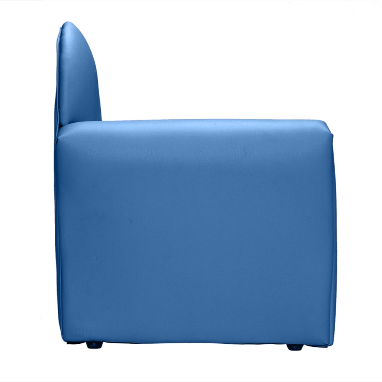 [US Warehouse] Children Single Sofa PVC Sofa with Curved-back & Footrest, Size: 22 x 20.1 x 16.1 inch