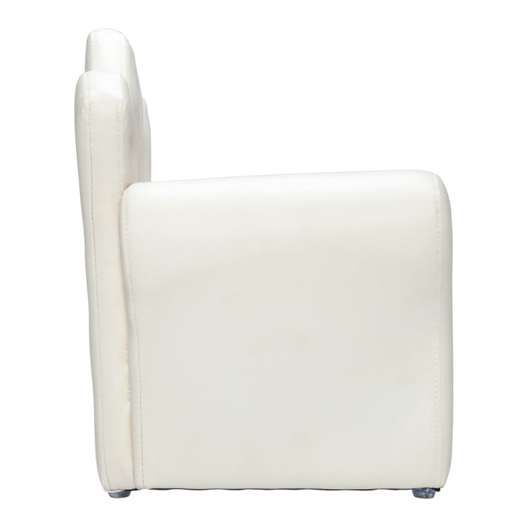 [UK Warehouse] Imperial Crown Shape Children Single Sofa PVC Sofa with Footrest, Size: 23.25 x 19.25 x 16.25 inch