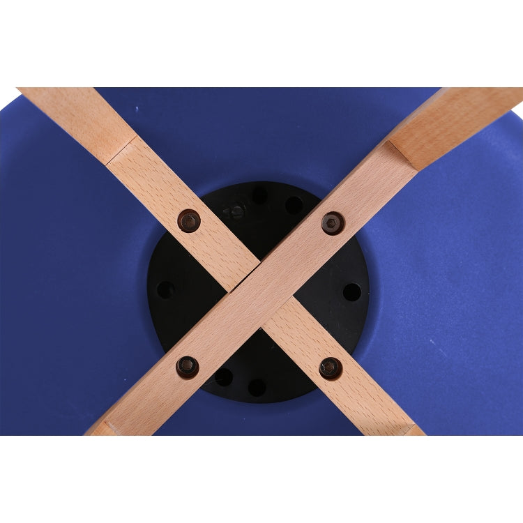 [UK Warehouse] 2 PCS Tulip Bar Chairs with Backrest(Blue)