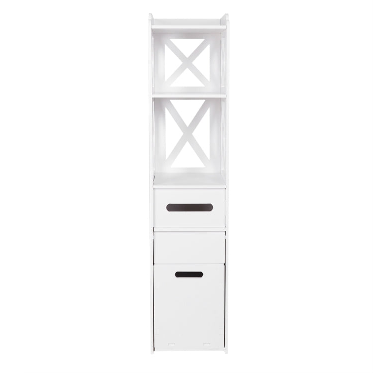 [UK Warehouse] Waterproof Bathroom Cabinet Shelf Cupboard Bathroom Storage Organizer for Home