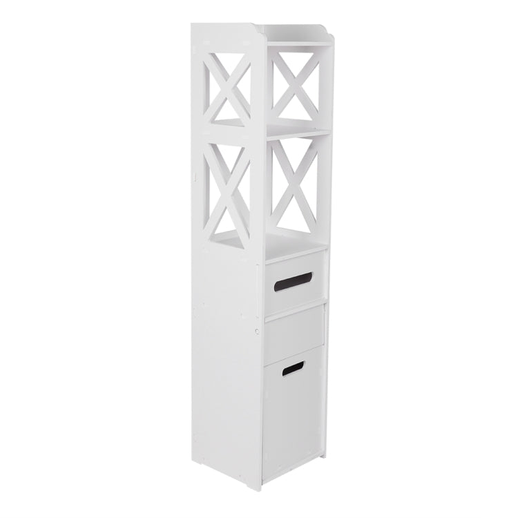 [UK Warehouse] Waterproof Bathroom Cabinet Shelf Cupboard Bathroom Storage Organizer for Home