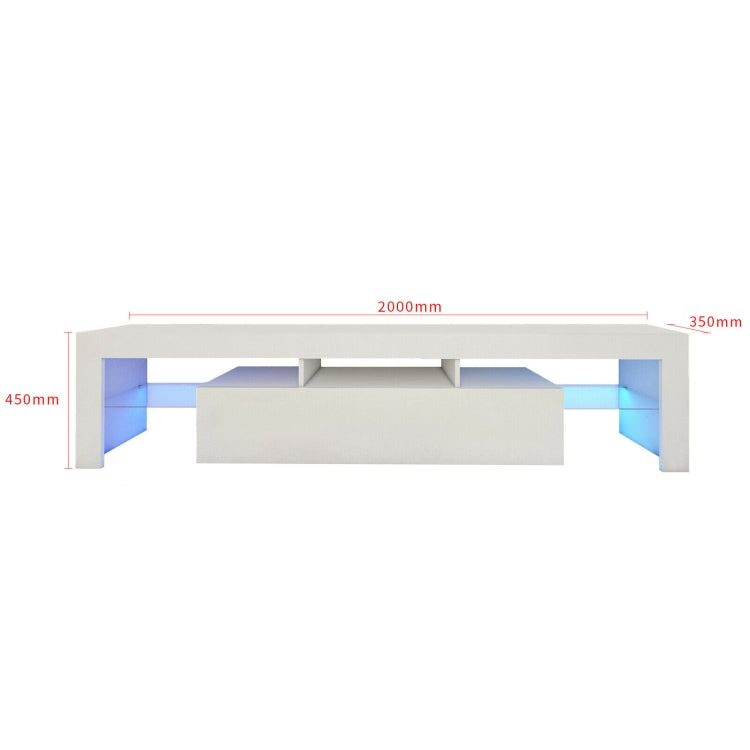[UK Warehouse] Modern Large LED TV Stand Cabinet, Size: 200 x 35 x 45cm
